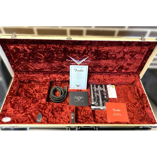 (BRUGT) Fender Custom Shop Telecaster Caballo Tono limited Edition Relic - Black 2015